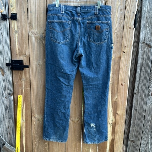 CARHARTT Tradition Fit Jeans B18-DST Size 36 x 34 - Picture 1 of 8